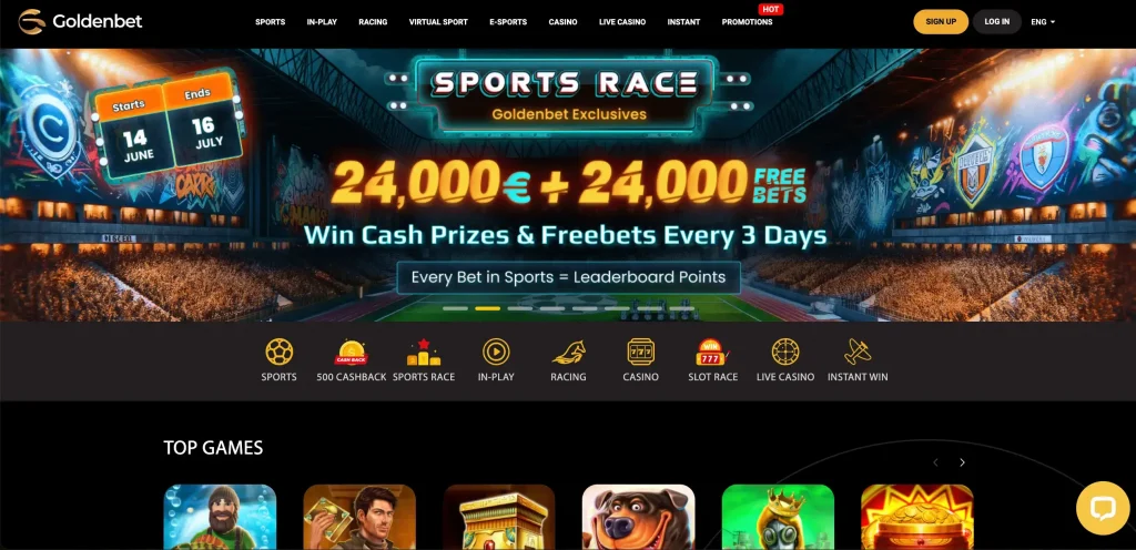 Goldenbet Casino Home