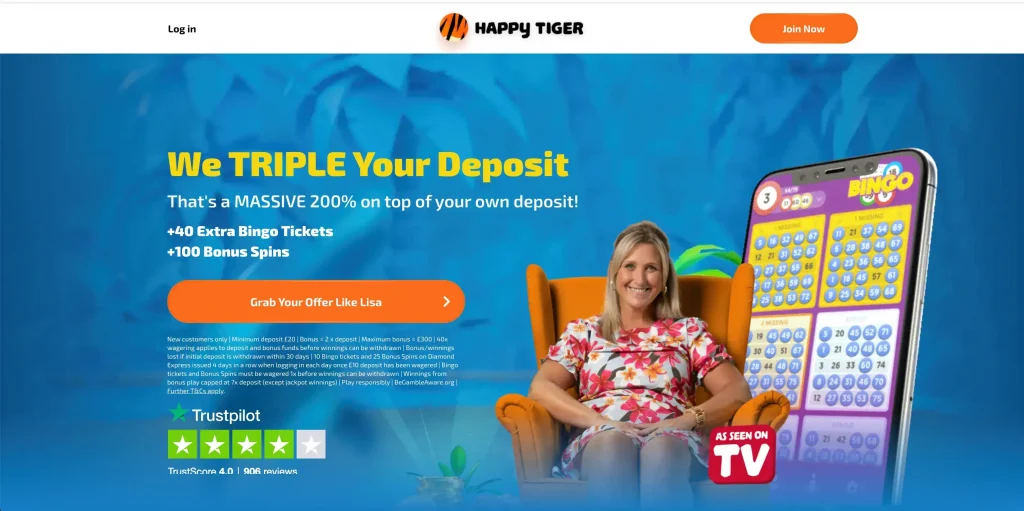 Happy Tiger Casino Home